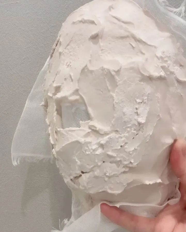 #石膏パック 