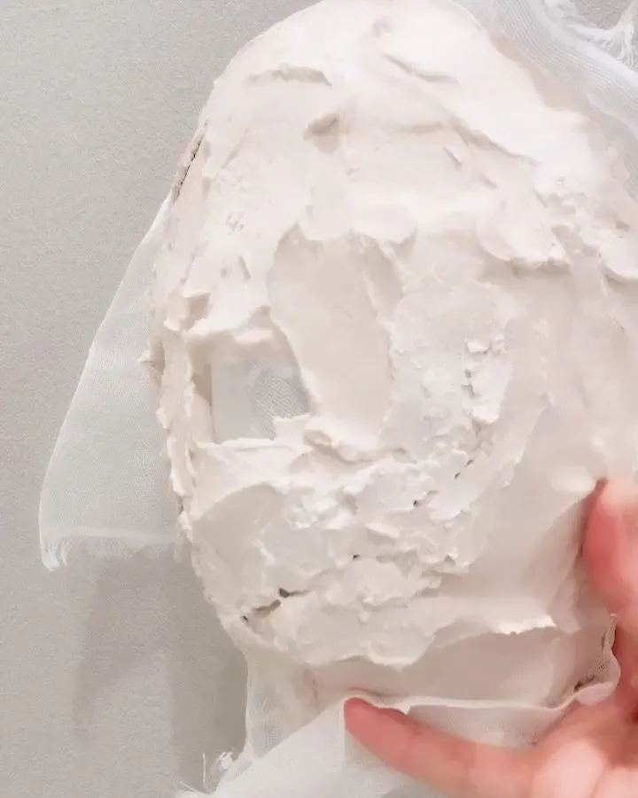 #石膏パック 